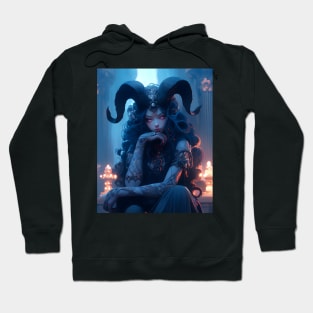 A Demon girl from hell Hoodie